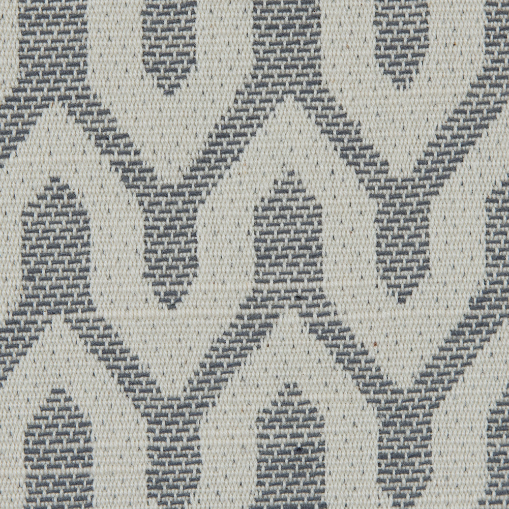 Driftwood Chevron Slubbed Cotton Woven - Detail