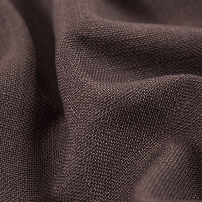Chocolate South Pacific Linen Blend - Detail