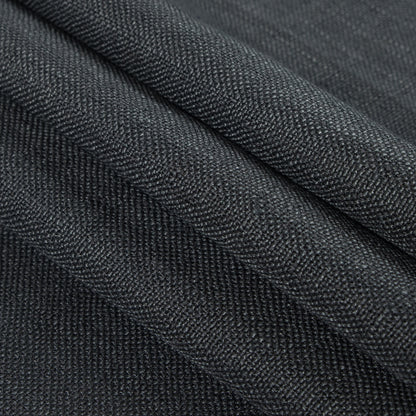 Steel Polyester-Linen Blend Folded