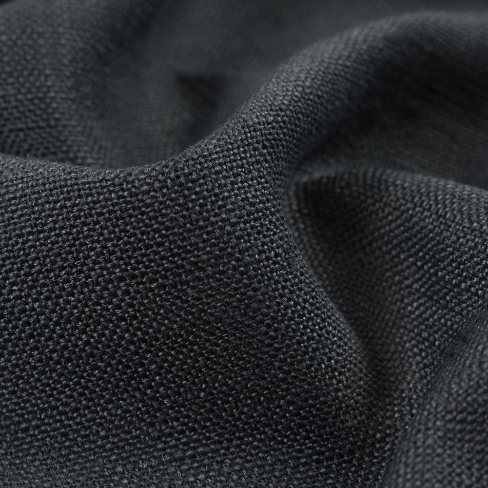 Steel Polyester-Linen Blend Detail
