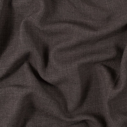 Cocoa Polyester-Linen Blend