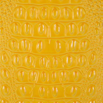 Yellow Crocodile Vinyl - Detail