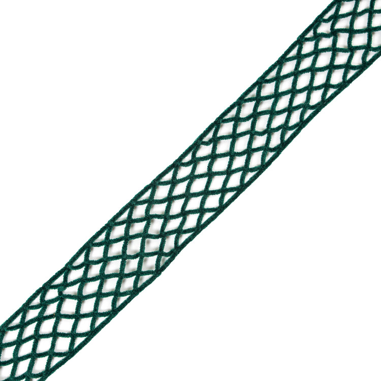 template--26688905969737__main-Emerald Criss Cross Chenille Trim - 2"