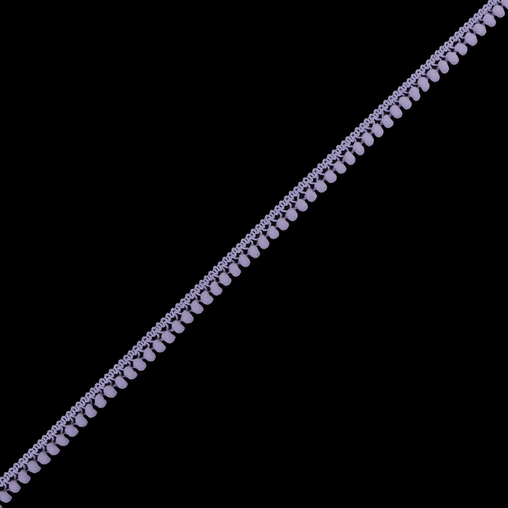 Lilac Single Row Mini Pom Pom Trim