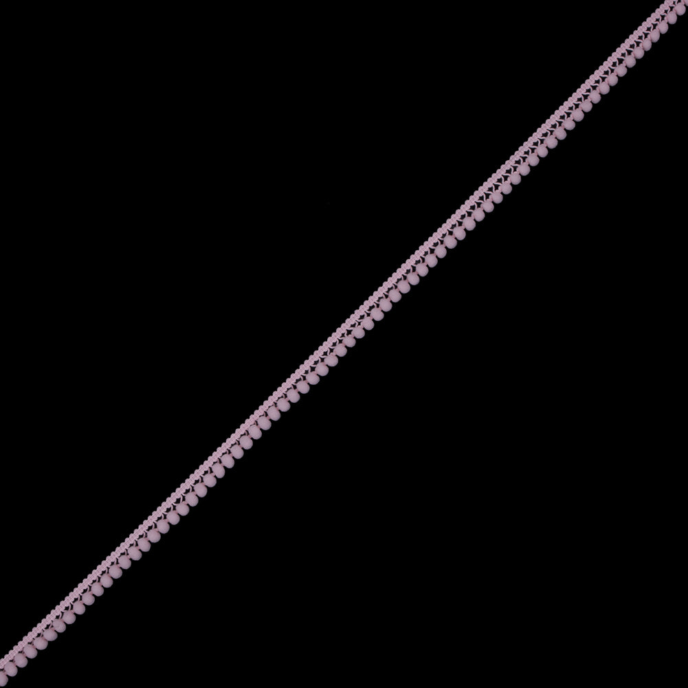 Baby Pink Single Row Mini Pom Pom Trim