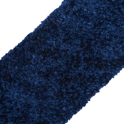 Navy Chenille Trim - 2.75" Detail