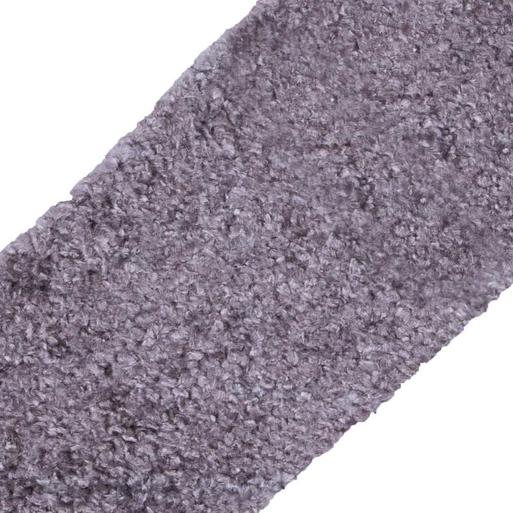 Silver Chenille Trim - 2.75" Detail