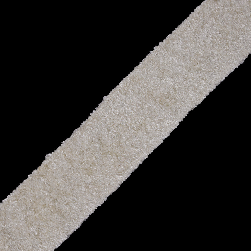 Ivory Chenille Trim - 2.75"