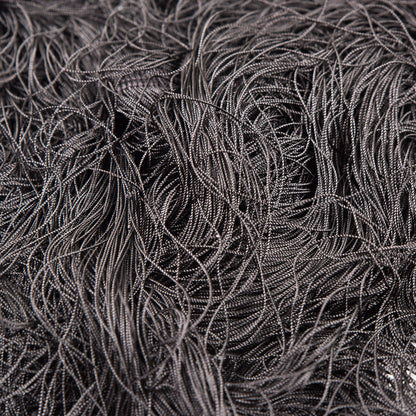 Silver European Chainette Fringe Trim - 40" Detail