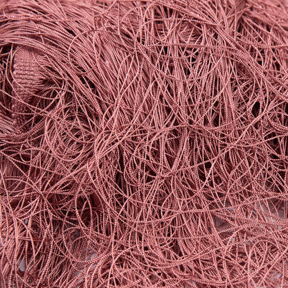 Dusty Rose European Chainette Fringe Trim - 40" Detail