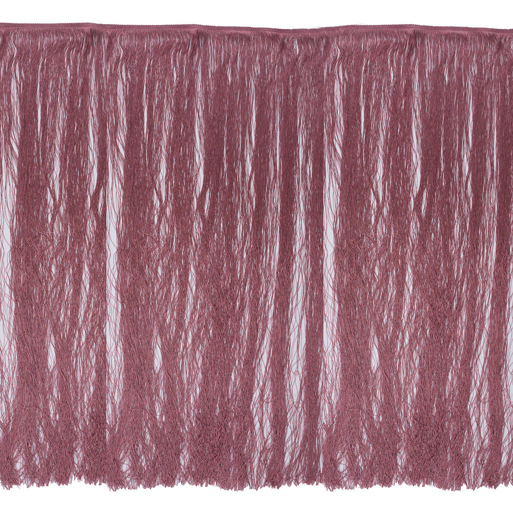 Dusty Rose European Chainette Fringe Trim - 40"