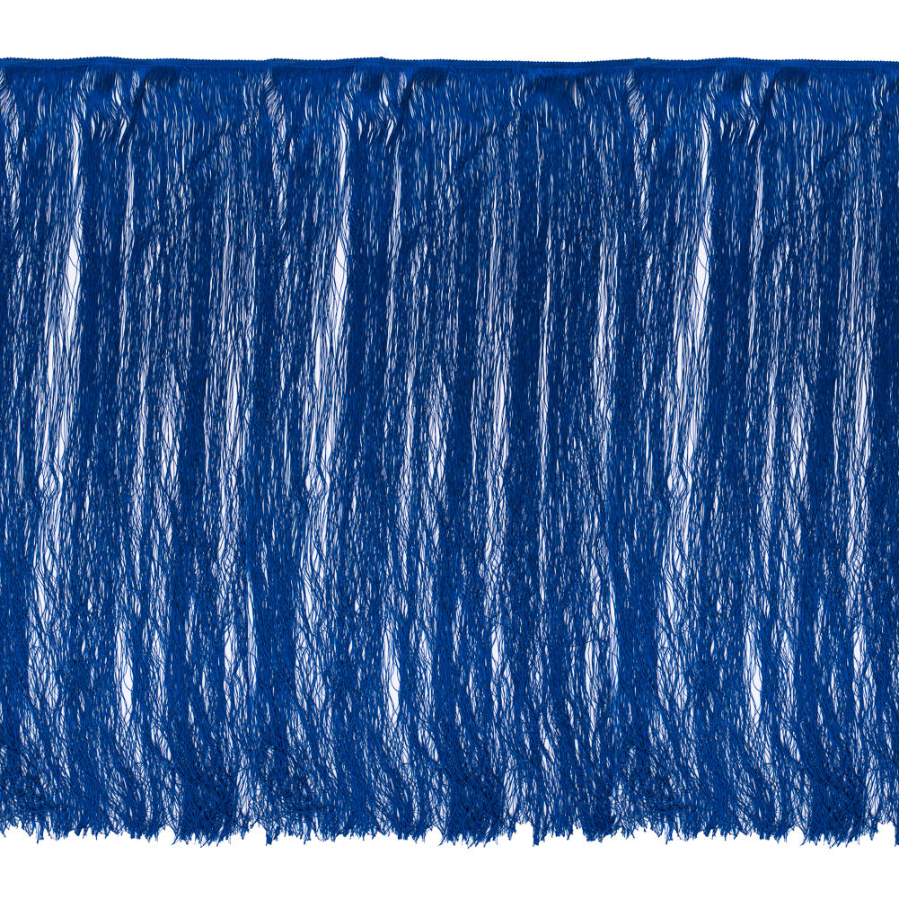 Royal Blue European Chainette Fringe Trim - 40
