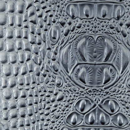 Silver Crocodile Vinyl Detail