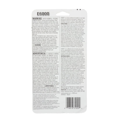 E6000 Industrial Strength Adhesive with Precision Tips - 1.0 fl oz - Detail
