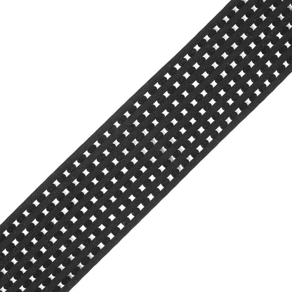 Black Wide Elastic Trim - 3.75