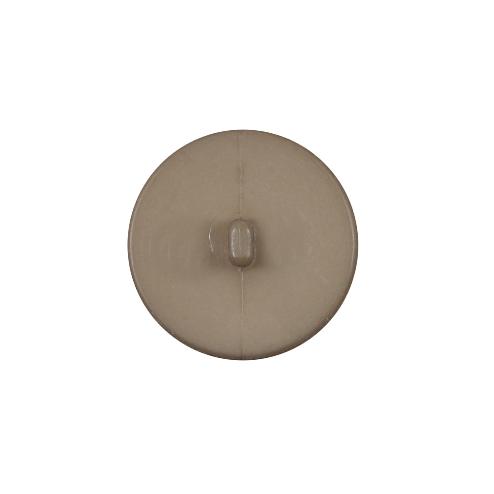 Italian Matte Tan Domed Plastic Button - 32L/20mm Detail