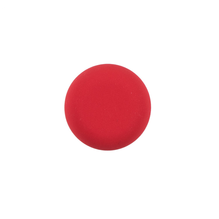 template--25130090922057__main-Italian Matte Flame Scarlet Domed Plastic Button - 24L/15mm