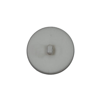Italian Matte Light Gray Domed Plastic Button - 32L/20mm Detail