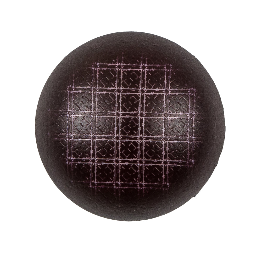 Italian Wine Checkered Plastic Button - 44L/28mm