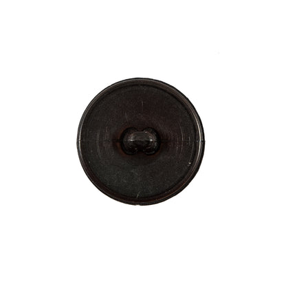 Italian Brown Checkered Plastic Button - 32L/20mm - Detail