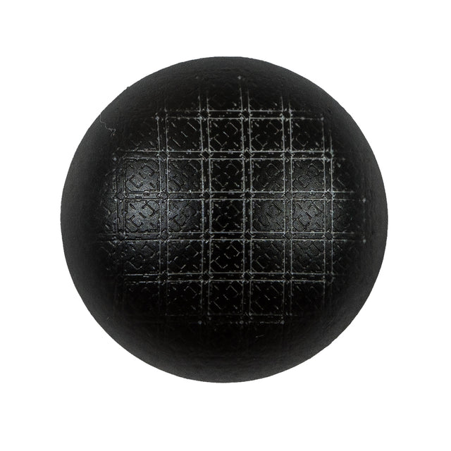 Italian Black Checkered Plastic Button - 44L/28mm