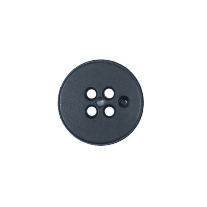 Italian Navy Textured 4-Hole Button - 28L/18mm - Detail