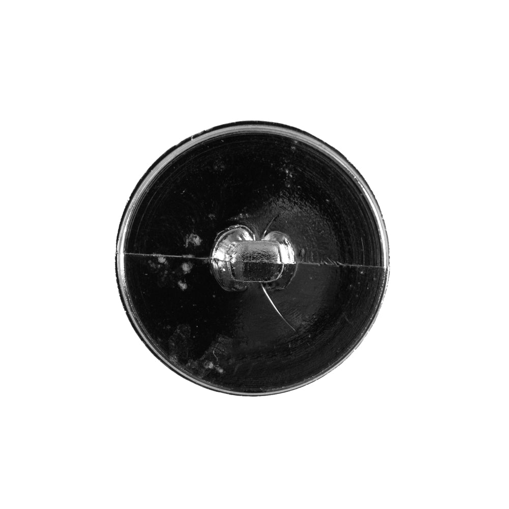 Italian Silver Basketwoven Plastic Button - 36L/23mm - Detail