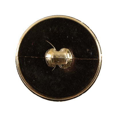 Italian Gold Basketwoven Plastic Button - 44L/28mm Detail