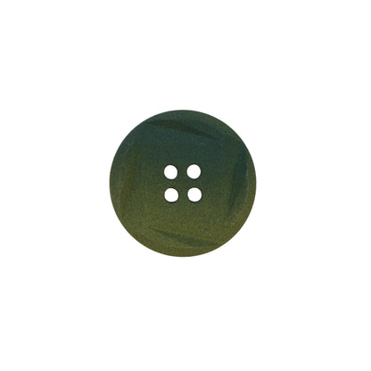 Italian Green Oasis Ombre Button - 24L/15mm