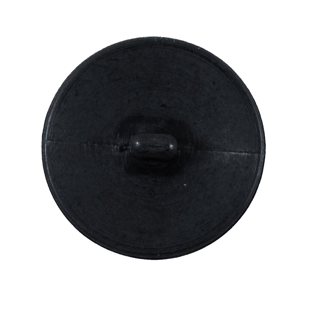 Italian Black and Gray Ombre Textural Button - 44L/28mm - Detail