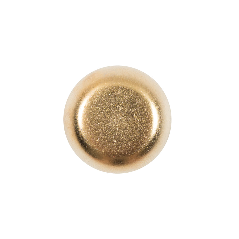 Italian Gold Domed Metal Buttom - 32L/20mm