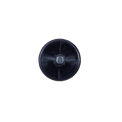 Italian Navy Textured Shank Back Plastic Button - 20L/12.5mm Detail
