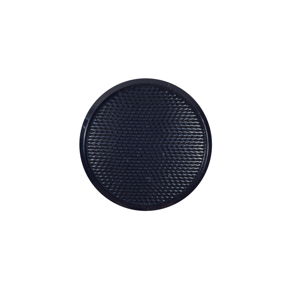 Italian Navy Textured Plastic Button - 32L/20mm