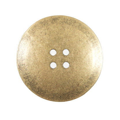 Italian Gold Spider Web Metal Button - 44L/28mm - Detail