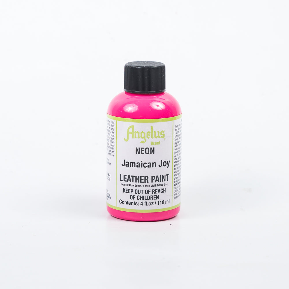 Angelus Neon Jamaican Joy Leather Paint - 4oz