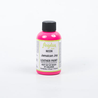 Angelus Neon Jamaican Joy Leather Paint - 4oz