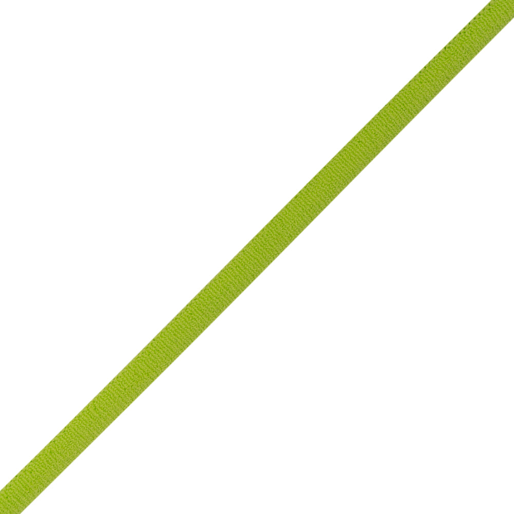 Tubular Elastic Drawstring Cord Made in Italy - 5mm - Lime Green