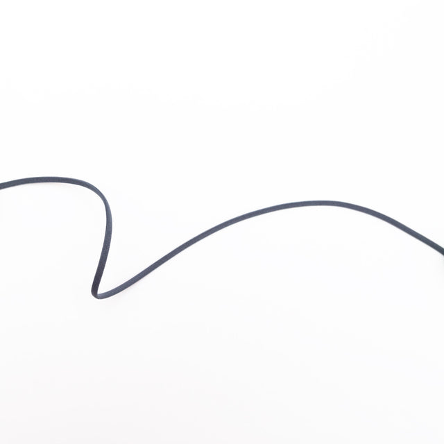 Italian Charcoal Elastic Drawstring - 0.125"