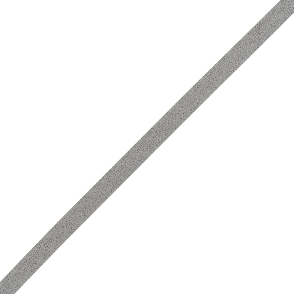 Tubular Elastic Drawstring Cord Made in Italy - 5mm - Light Gray