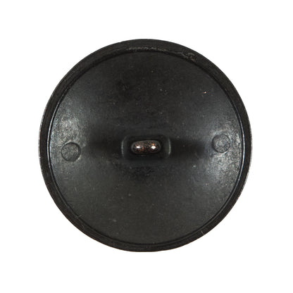Italian Black Button with Double-Headed Eagle Emblem - 44L/28mm - Detail