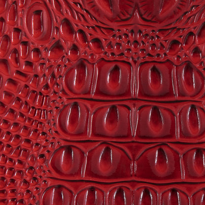 Fiesta Red Crocodile Vinyl Detail