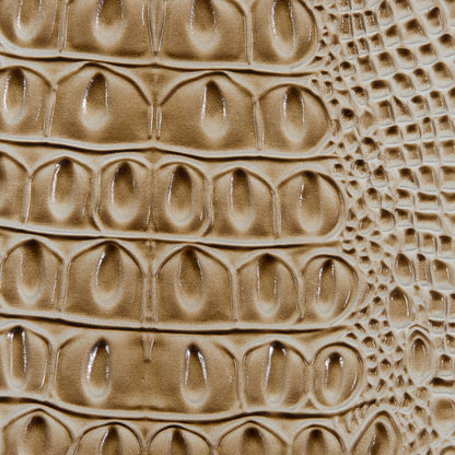 Whisper White Crocodile Vinyl - Detail