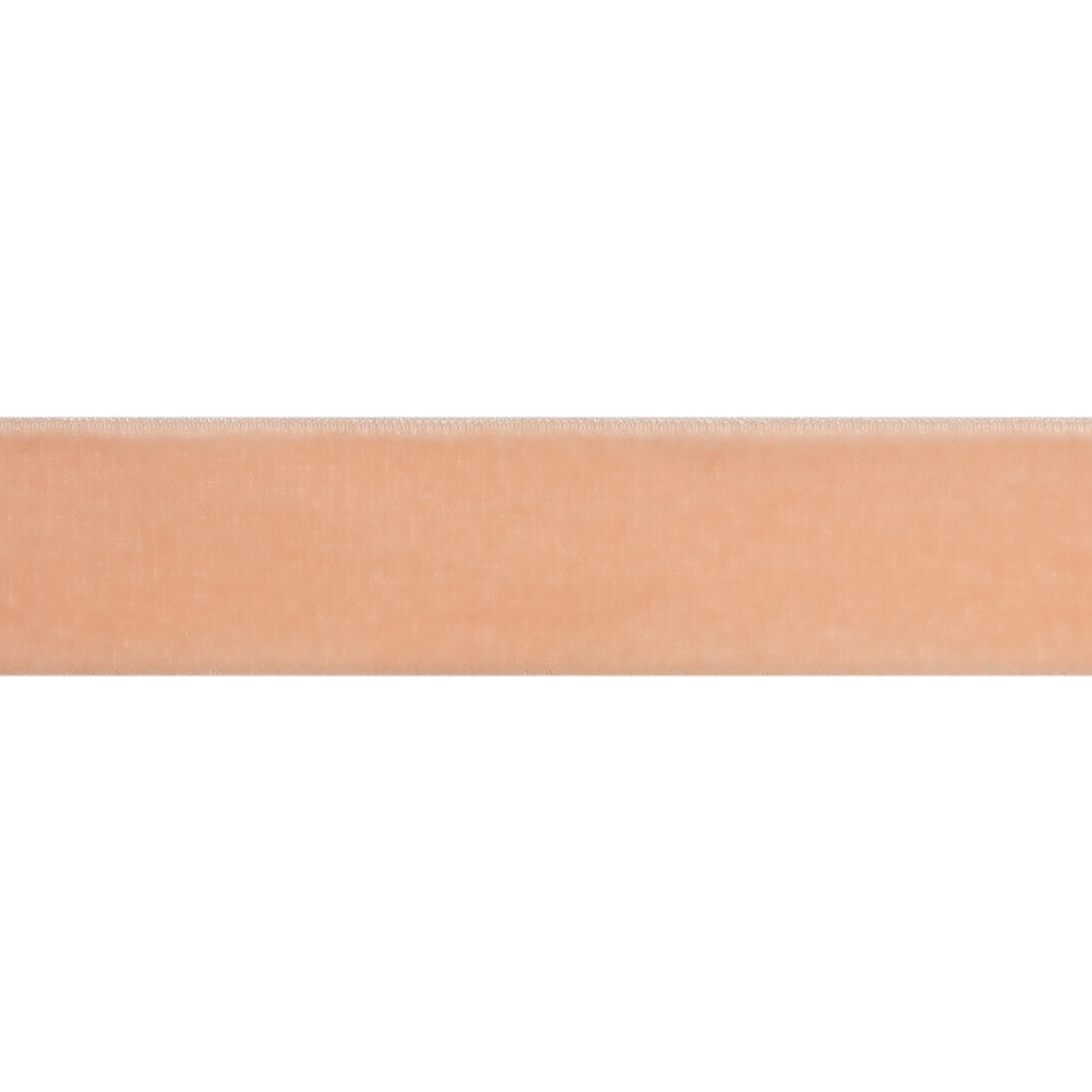 Stretch Velvet Ribbon Trim Made in Italy - 0.875" - Light Pink - Gislaine Collection