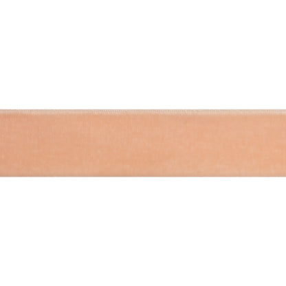 Stretch Velvet Ribbon Trim Made in Italy - 0.875" - Light Pink - Gislaine Collection