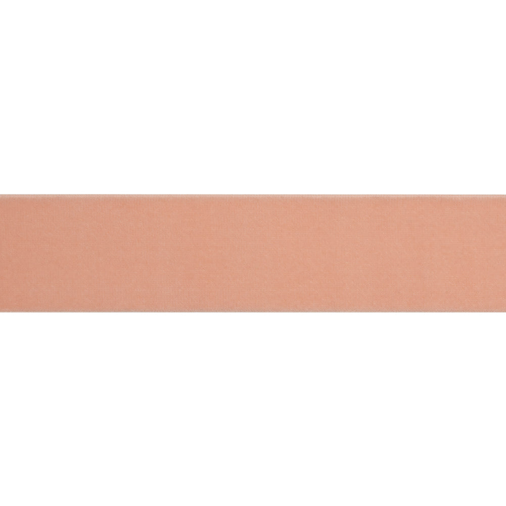 Stretch Velvet Ribbon Trim Made in Italy - 1.5" - Light Pink - Gislaine Collection