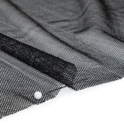 Silk Tulle - Black Detail