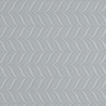 Gray Foliage Quilted Matelasse