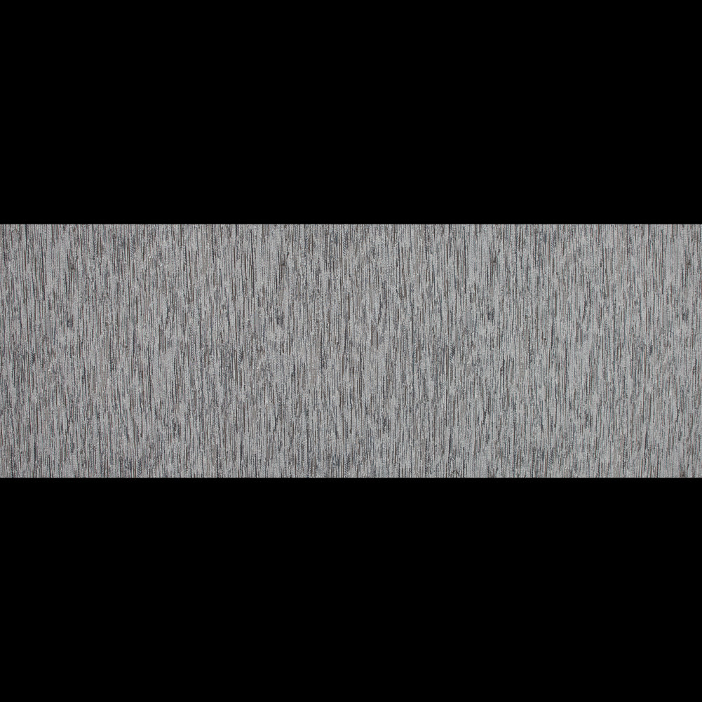 Gray Striated Upholstery Woven Full