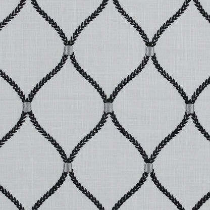 Zinc Classical Rayon Embroidered Linen