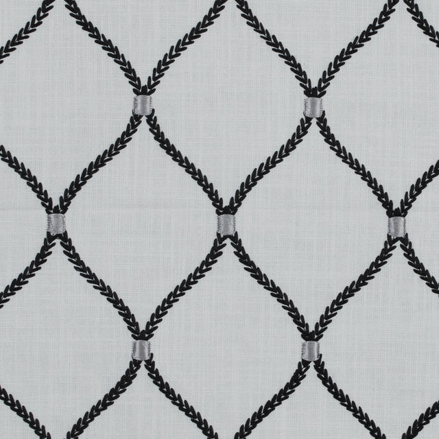 Zinc Classical Rayon Embroidered Linen
